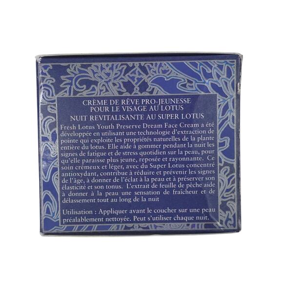 Fresh Lotus Youth Preserve Dream Face Night Recovery Cream - Picture 3 of 8